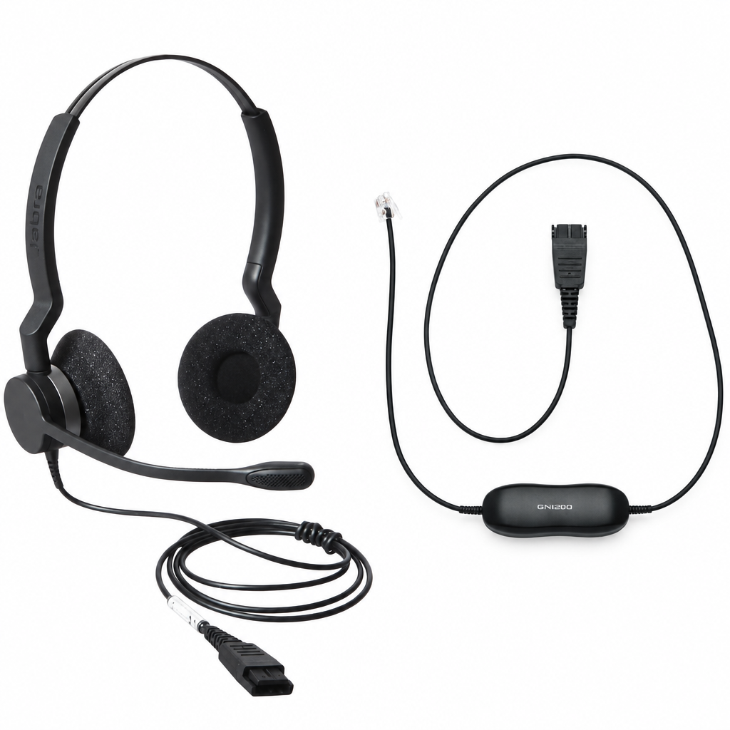 Jabra Biz 2300 headset with GN1200 Smart Cord