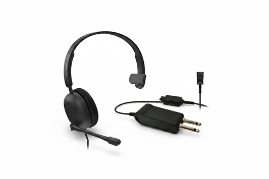 JPL BL-22+P Amplifier + Icon 100-PM Headset Bundle