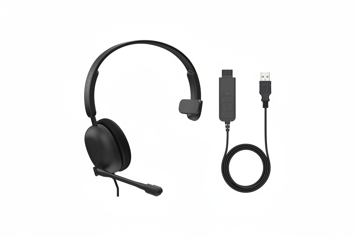 JPL Icon 100 Monaural with USB-A Cord